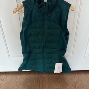 NWT Lululemon Athletica Teal Down for It All Vest